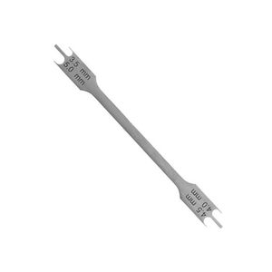 Juego de Instrumentos Dentales y Quirúrgicos de Alta Calidad: Calibrador de Ortodoncia de Acero Inoxidable Alemán para Medir la Altura de Brackets - Product Image 3