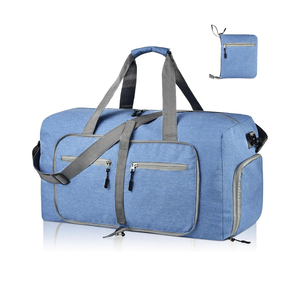 Bolsa de Lona Deportiva Expandible de Gran Capacidad, Estilo Vintage, Unisex, Resistente, Tipo Tote, Bandolera, Bolsa de Viaje y Gimnasio, MOQ Bajo - Product Image 5