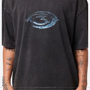 Camiseta Extra Grande con Estampado Gráfico Vintage, 100% Algodón, Impresión DTG de Alta Calidad, Ecológica, Transpirable, Estilo Urbano, Unisex, Moda de Verano - Product Image 4