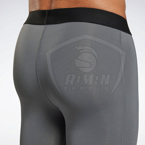 Wholesale Quick Dry <b>Men's</b> Spandex Polyester MMA Compression Leggings <b>Yoga</b> Sports Fitness Tights Quick Dry Running <b>Pants</b> - Product Image 4