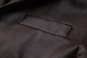 Wholesale Designer Men Genuine Coat for Men Fashion Style Brown Soft <b>Leather</b> Coat Soft <b>Leather</b> Coat for Men - Product Image 5