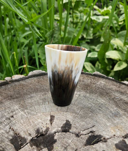 Vaso de Cristal con Diseño Antiguo de Cuerno de Búfalo Natural, Hecho a Mano, Pulido, Material Orgánico, Calidad de Exportación India, Vaso para Beber con Forma de Oso - Product Image 5