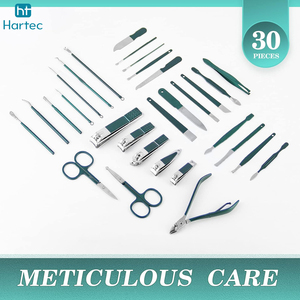 High Quality Professional Stainless Steel Manicure and Pedicure Set 30 Pcs Salon Grade Sharp Best Seller Product Beauty Tools - Product Image 3