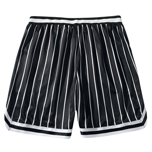Shorts de basketball en mesh à séchage rapide, personnalisables par sublimation, pour uniformes d'équipe, shorts de performance pour hommes, vente en gros - Product Image 3