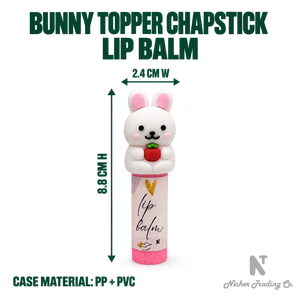 ลิปบาล์มรูปสัตว์น่ารัก ลายเพนกวิน หมี กระต่าย บำรุงริมฝีปาก กลิ่นผลไม้ 3.5 กรัม รับผลิตตามแบบ OEM ของชำร่วยงานปาร์ตี้ ชุดของขวัญ - Product Image 2