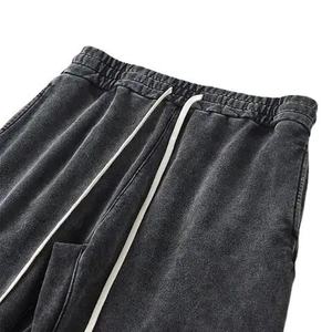 Custom Logo Unisex Sweatpants Heavyweight Blank Streetwear <b>Jogger</b> Pants Wholesale Plain <b>Slim</b> Fit Cotton Tracksuit Trouser - Product Image 2