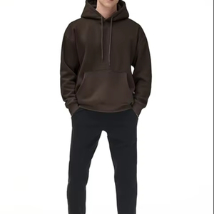 Conjunto Deportivo Personalizado para Hombre, Sudadera con Capucha Forrada Extra Grande y Pantalones Deportivos, 2 Piezas, Ropa Deportiva para Gimnasio, Logotipo Personalizado - Product Image 1