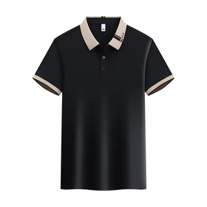 Polo de Algodón de Manga Corta para Camareros, Uniforme de Trabajo de Verano con Solapa, Uniforme de Cocina Unisex para Restaurantes y Bares - Product Image 2