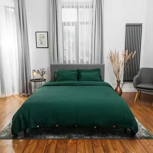 Luxury Eco-friendly Bedding <b>Set</b> with <b>Duvet</b> Cover 2 <b>Pillow</b> Shams-3-Piece for Home Hotel & Wedding Decor - Product Image 4