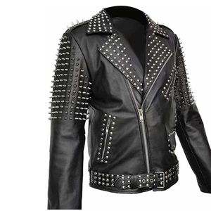 Chaquetas de Cuero Genuino Premium para Uso Diario con Costuras Resistentes, Chaqueta de Cuero para Mujer Estilo Biker, Alta Calidad - Product Image 5