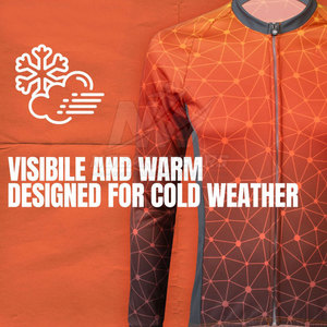 <b>Cycling</b> Team Long Sleeve Jersey With Professional Fabric Custom Design For Racing And Training Wholesale - Product Image 6