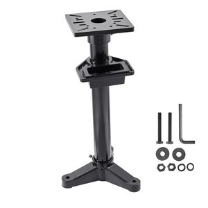 Supporto per smerigliatrice da banco per impieghi gravosi 27x27 cm con fessure di montaggio pre-tagliate, piastra di montaggio a pavimento per morsa/tornio - Product Image 1