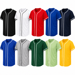 เสื้อเบสบอลสั่งทำขายส่ง ระบายอากาศ แห้งเร็ว ชุดทีม OEM แบบซับลิเมชั่น สำหรับโรงเรียน ชมรม และทีม - Product Image 2