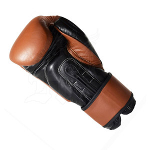 Guantes de Boxeo de Cuero de Alta Calidad, con Correa de Muñeca Ajustable y Absorción de Humedad, para Entrenamiento, Venta al Por Mayor - Product Image 6