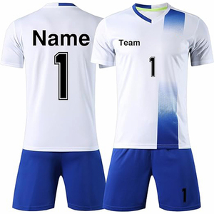Uniformes de Fútbol Sublimados de Alta Calidad para Hombre y Mujer, 100% Poliéster, con Logotipo Personalizado, Nuevo Diseño, Camisetas y Pantalones Cortos - Product Image 2
