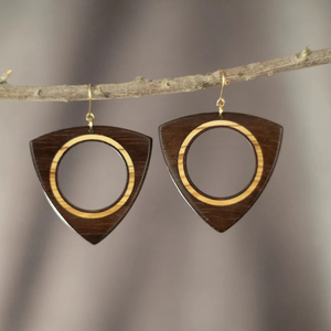 Pendientes de Madera de Selección Premium, Pendientes de Madera de Calidad, Pendientes de Madera con Acabado Liso, Precio de Fábrica al por Mayor - Product Image 1