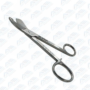 Tijeras Quirúrgicas Ortopédicas para Cortar Yeso, con Mandíbula Dentada, 24 cm, Tipo Bruns, para Remoción Segura de Yeso - Product Image 6