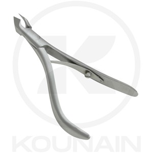 Gold Plasma Professional Flat <b>Nail</b> <b>Tool</b> Stainless Steel Cuticle Nipper Dead Skin Removal Durable Straight Finger Clippers Sharp - Product Image 2