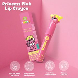 Crayon à lèvres rose princesse pour enfants, baume nourrissant hydratant pour tous types de peau - Product Image 2