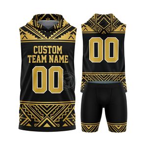 Uniformes de Fútbol Americano con Bandera de Poliéster de 160 GSM al por Mayor, Uniformes Transpirables para Equipos Escolares de Fútbol Americano con Bandera - Product Image 4