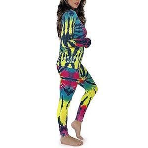 Chándal Deportivo Tie Dye Personalizado al por Mayor, Nuevo Modelo de Moda, Chándal de Sublimación de Alta Calidad para Mujer, Tallas Grandes - Product Image 5