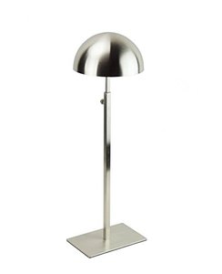 ขาตั้งโชว์หมวกสแตนเลสแบบขัดเงา ที่วางหมวกโลหะทันสมัย - Product Image 2
