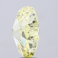 Diamante suelto de laboratorio cultivado en CVD, ovalado, premium, de color amarillo intenso, calidad VS1, pulido excelente, certificado IGI, para exportación y venta al por mayor.