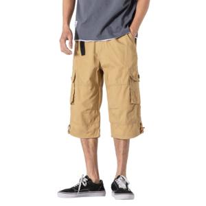 Shorts Bermuda pour Hommes Grande Taille OEM, Prix Abordable, Haute Qualité, Shorts Cargo avec Étiquettes Personnalisées, Shorts de Jogging Tricotés pour Garçons - Product Image 1