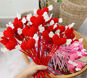 Flores de ganchillo: Novedad de Vietnam, personalizables a pedido, tamaño personalizado, caja/OEM. Juguetes de costura y tejido. - Product Image 5
