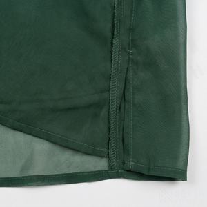 Abaya en Viscose Soyeuse pour Femmes – Robe Longue Ample en Soie Musulmane – Vêtement Islamique Élégant Deux Pièces – Vente en Gros - Product Image 6