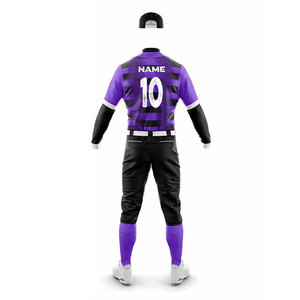 Custom Jersey Youth and Adults Sizes Wholesale Uniform Factory Price Team Wear Players Uniform <b>Baseball</b> Softball Uniform Suit - Product Image 3