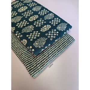 Premium Pure Cotton Combed Woven 60x60 Jaipuri Printed Fabric 44 Inch Width 10 Meter Minimum Order <b>5</b> METER Bottom - Product Image 1