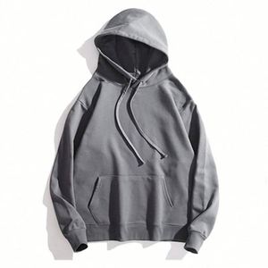 H5572 Fabricant de vêtements en gros – Sweats à capuche surdimensionnés personnalisés en mélanges de coton pour femmes et hommes grandes tailles - Product Image 6