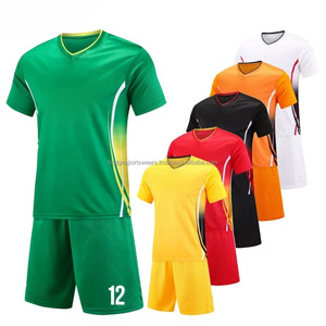 Maillot de football personnalisé, impression par sublimation, broderie, 100% polyester, séchage rapide, extensible - Product Image 6