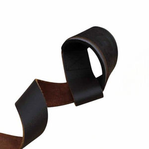 Correas de Levantamiento de Pesas Acolchadas de Cuero, Diseño Duradero, Unisex, Antideslizantes, Ajustables, Personalizables, OEM, ODM - Product Image 4