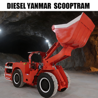 Scooptram articulé robuste de 1 m³ pour l'exploitation minière souterraine (LHD)