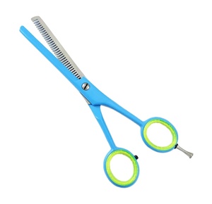 Salon de coiffure professionnel ciseaux de coupe de cheveux nouveau Design outil de beauté en acier inoxydable ciseaux amincissants poignée en acier inoxydable - Product Image 1