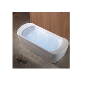 Bañera de Hidromasaje de Lujo con Cascada LED, Bañera Acrílica Inteligente Independiente para Spa - Product Image 1