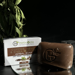 Premium Coffee Hemp and Shea Butter <b>Soap</b> for Smooth Healthy Skin and Gentle Cleansing Care Daily Coffee Hemp and Shea Butter - Product Image 5