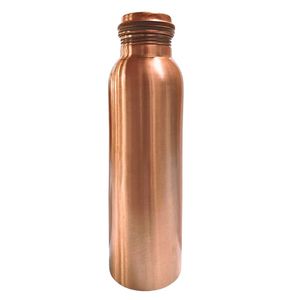 Elegant Plain Design Pure Copper <b>Water</b> <b>Bottle</b> Leak Proof for Drinking <b>Water</b> Great <b>Water</b> <b>Bottle</b> for Yoga Sports - Product Image 1