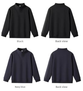 Nouvelle Arrivée Sweat-shirt Homme Décontracté Coupe Ample Vert Oversize en Molleton Bouclette Col Rond Côtelé - Product Image 4