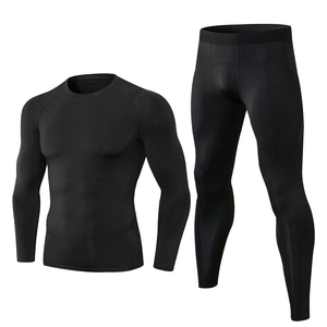 Production en gros de survêtements de compression anti-transpiration pour la gym, conformes aux exigences OEM rigoureuses pour les détaillants B2B - Product Image 2
