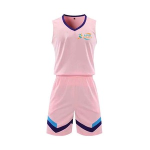 Envío Rápido, Conjunto de Uniforme de Baloncesto Juvenil Reversible, Sin Mangas, Poliéster, Unisex para Adultos, Impresión Sublimada, Logotipo Frontal - Product Image 1
