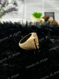 925 <b>Silver</b> Rhodium Plated Custom Number <b>Ring</b> Iced Out Hip Hop Cluster Luxury <b>Mens</b> Statement Jewelry Gift - Product Image 3