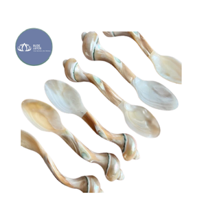 Cuchara de Caviar de Nácar Premium Sostenible, de Alta Calidad, de Lujo, Ecológica, Hecha a Mano, Color AZUL, ¡EN OFERTA! - Product Image 5