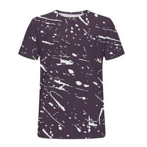 เสื้อยืดผู้ชายพิมพ์ลายสกรีนผ้าไหมเนื้อแน่น แห้งเร็ว ทรงโอเวอร์ไซส์ สปอร์ต เป็นมิตรกับสิ่งแวดล้อม ผลิตในปากีสถาน แขนสั้น-ดีไซน์ใหม่ล่าสุด - Product Image 4