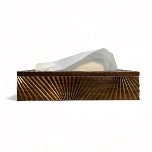 Modern Square Wooden Napkin <b>Tissue</b> Box Handmade Napkin Holder Decorative Table Decor for <b>Wedding</b> Home Hotel - Product Image 2