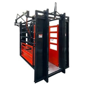 TMG CSC10 10FT Chute di Lavoro per Bestiame con Bilancia da 4500 libbre, Uscita Laterale, Aperture Oscillanti Superiori/Inferiori, Display LCD per il Peso, per Zootecnia - Product Image 5