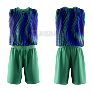 Uniforme de volley-ball sur mesure avec logo personnalisé pour vêtements de sport unisexes, vente en gros d'uniformes de volley-ball - Product Image 4