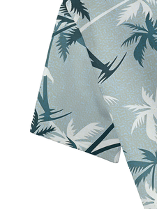 Ensemble deux pièces pour homme en jersey 100% polyester à séchage rapide, col rond, manches courtes, tenue tendance décontractée pour l'été, la plage et les vacances, disponible en ligne - Product Image 5